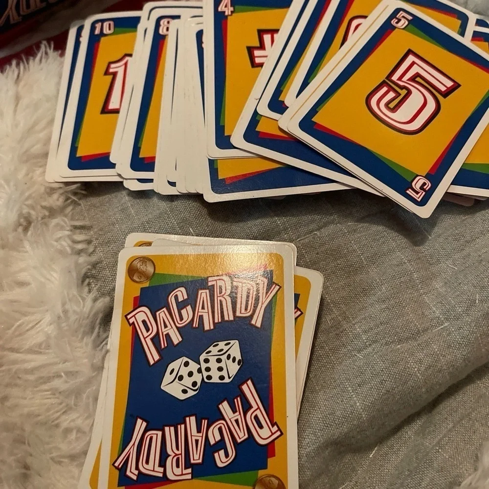 Pacardy Game Patch Products 2005 Cards Dice Bidding Read